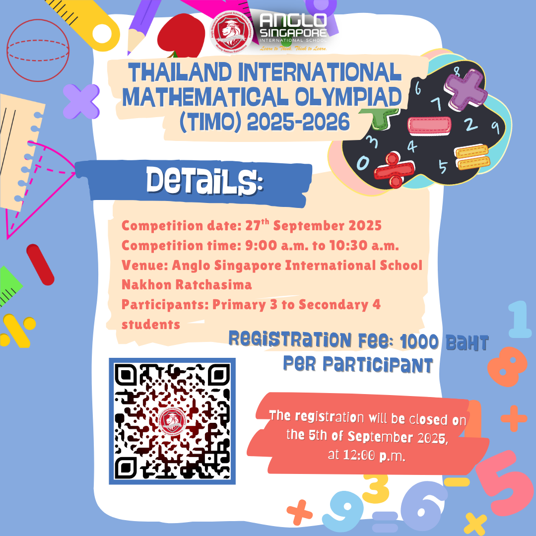Science Project Competition Poster in Blue Orange Cute Style (Instagram Post)